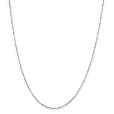 925 Sterling Silver 0.95mm Round Franco Chain Necklace 16-24 for Men Women 925 Sterling Silver 0.95mm Round Franco Chain Necklace 16-24 for Men Women